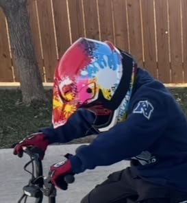 XFMT Youth Dirt Bike Helmet DOT Approved Kids Full Face Motocross Helmets customer photo 2