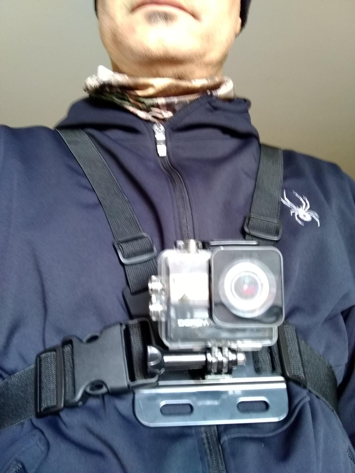 TEKCAM Chest Harness Mount Compatible with Gopro AKASO Action Camera customer photo 1