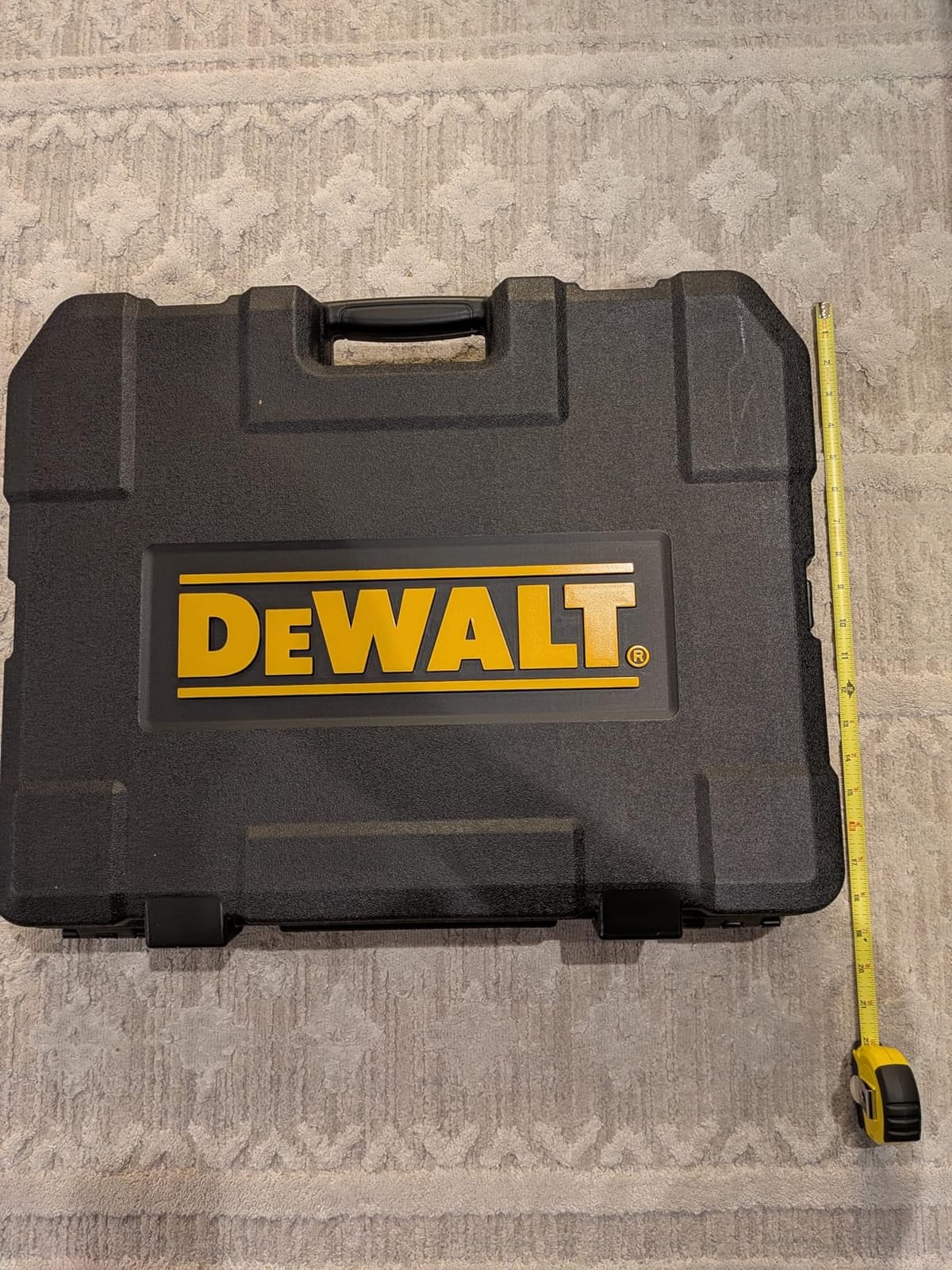 DEWALT 192 Pcs. Mechanics Tool Set, 1/2, 1/4, 3/8 Socket Set, SAE and Metric Socket Wrench Set, Hard Shell Tool Box (DWMT75049) customer photo 2