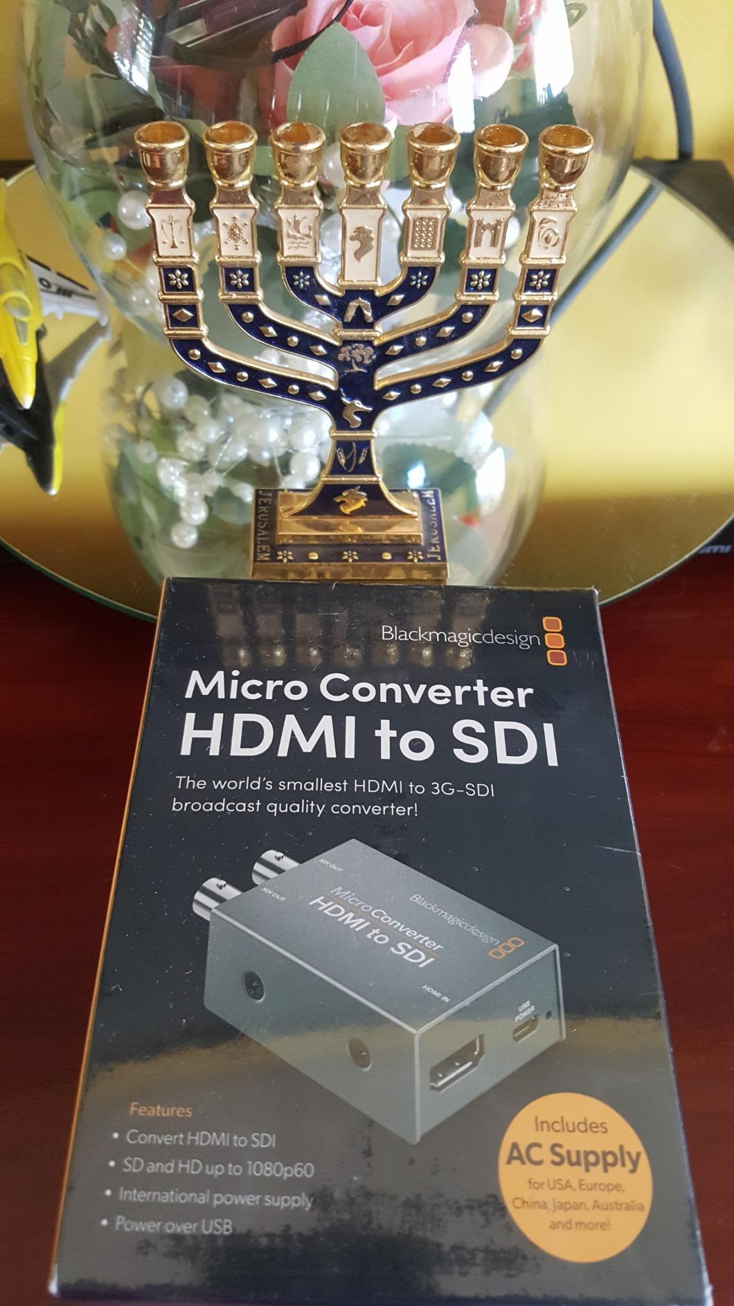 Blackmagic Design HDMI Input to SDI Output Adapter customer photo 1