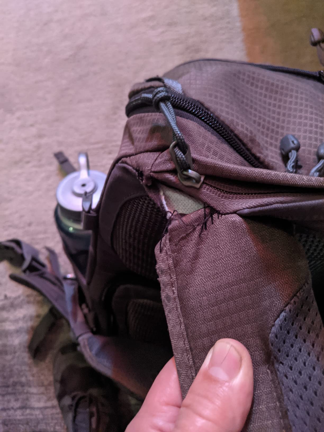 Lowepro LP37014-PWW, Flipside Trek BP 250 AW Backpack for Camera with ActiveZone Suspension System, Tablet Compartment, Grey/Dark Green customer photo 1