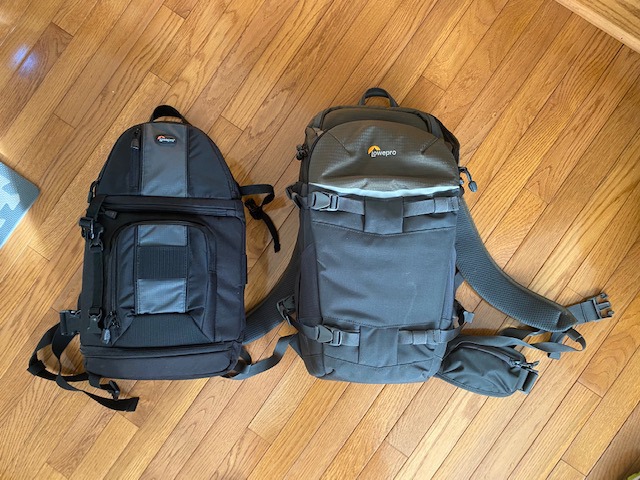 Lowepro LP37014-PWW, Flipside Trek BP 250 AW Backpack for Camera with ActiveZone Suspension System, Tablet Compartment, Grey/Dark Green customer photo 2