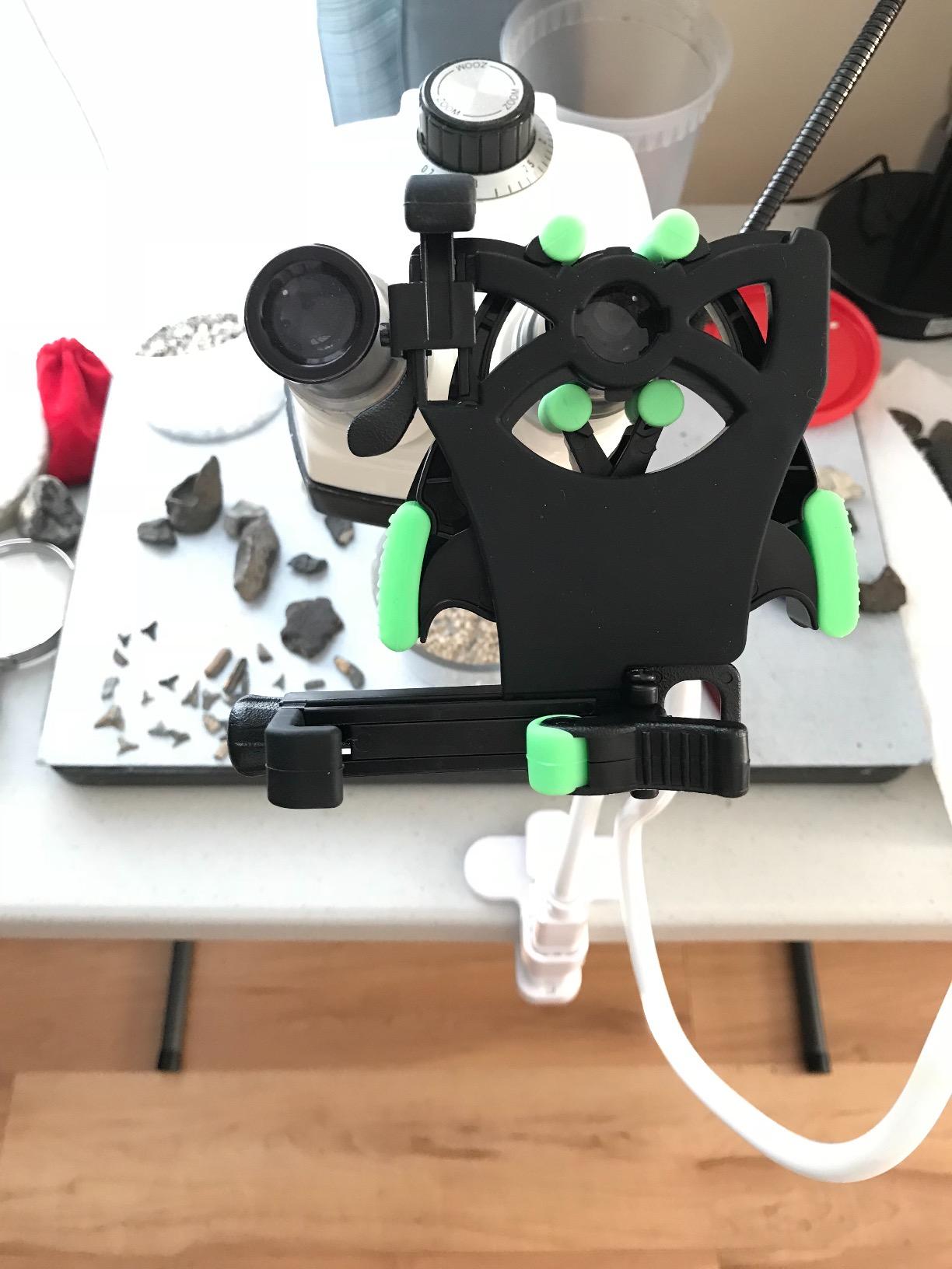 Carson HookUpz 2.0 Universal Smartphone Optics Digiscoping Adapter for Binoculars, Spotting Scopes, Telescopes, Microscopes, Monoculars and More (IS-200) customer photo 2