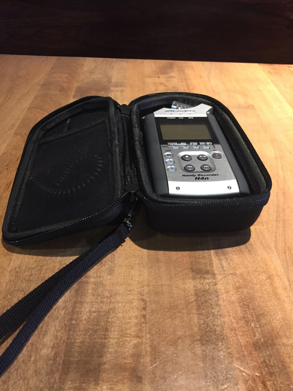 caseling Hard Case for Zoom H4essential, H4n Pro, H1 XLR & Tascam DR-40X, DR-07XP, DR-05XP | Protective Portable Audio Recorder Travel Storage Bag customer photo 2