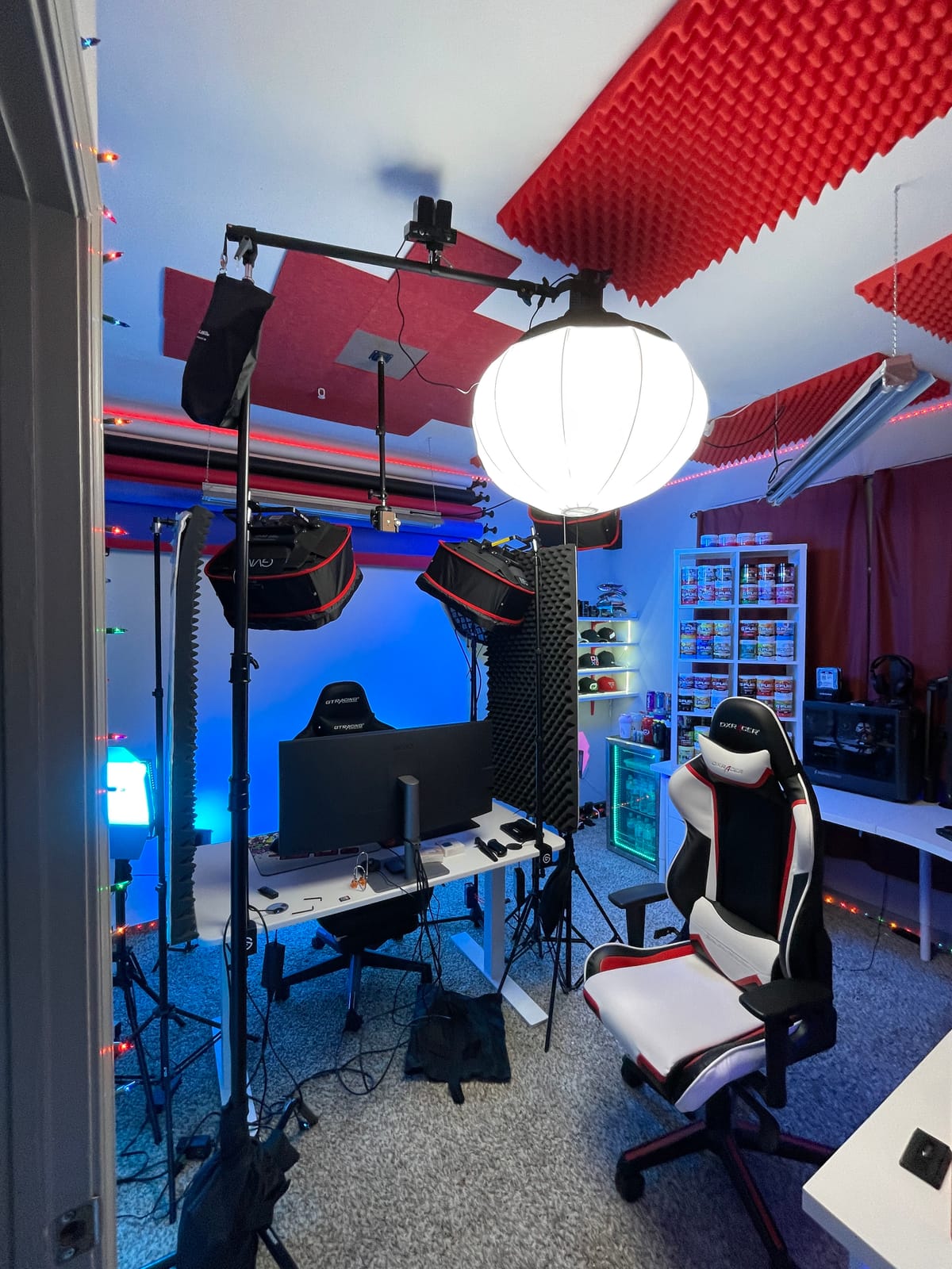 LINCO Lincostore 2.5ft to 5ft Adjustable Overhead Light Boom Arm | Telescopic Portable Boom Arm, 3lb Load, w/ Sand Bag, for Softbox, Studio Light, Flash, Umbrella, Ring Light customer photo 1