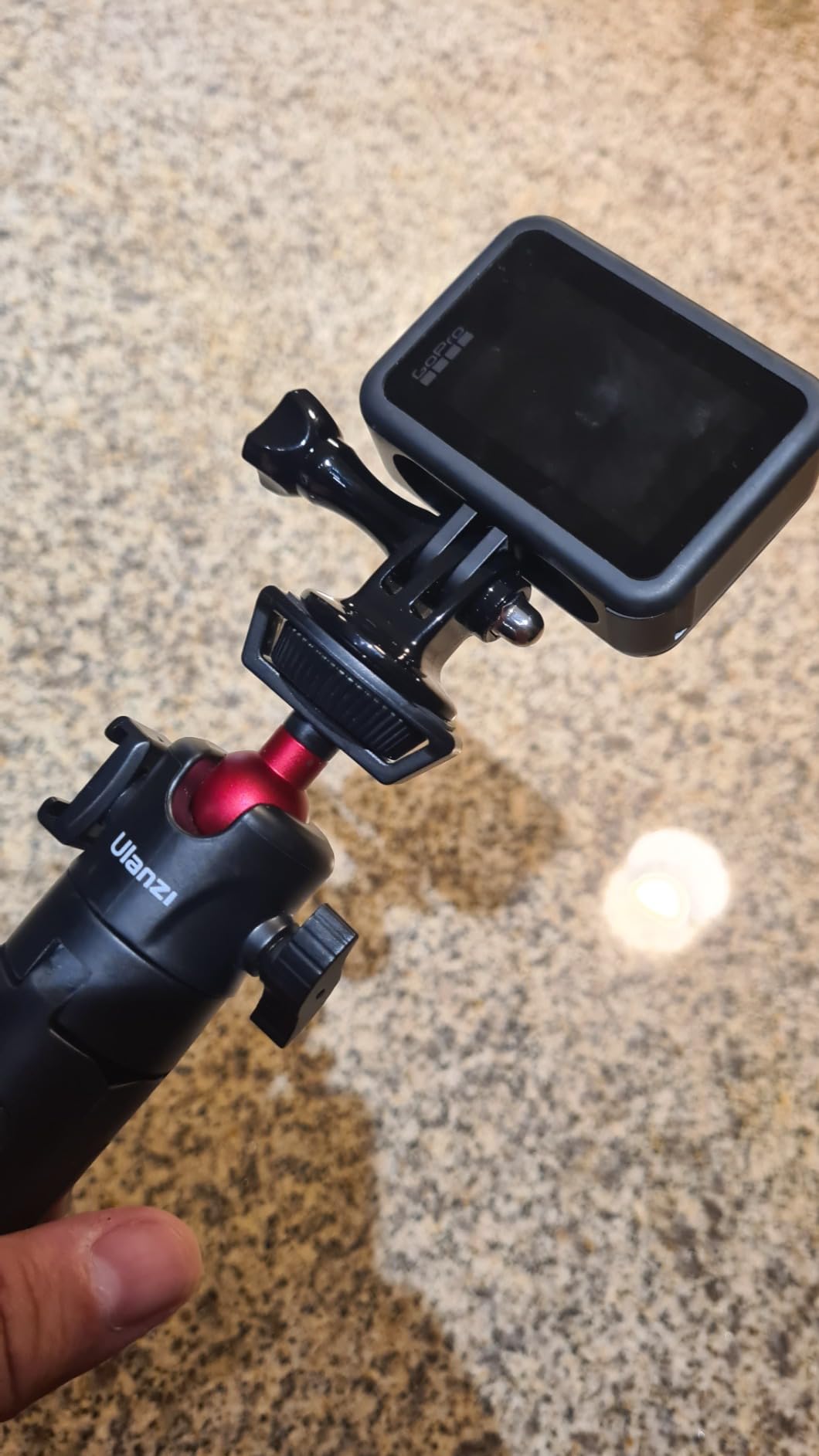 Suptig Tripod Mount Adapter for Gopro Mission 1 Pro, Gopro Hero 13, Hero 12, 11, 10, 9, 8, 7, 6, 5, 4, 3, Hero Session, Lite Hero, Gopro Max, Akaso, DJI osmo Action, Inst360, Akaso Action Camera customer photo 1