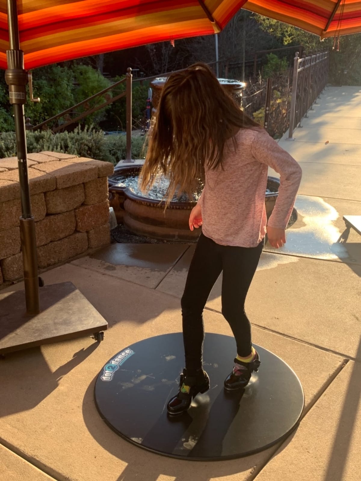 Brand Portable Dance Floor,Marley Flooring Ballet Training Equipment,Turning Boards for Dancers & Figure Skating Practice Mat,Practice Pirouette,USA Made customer photo 1