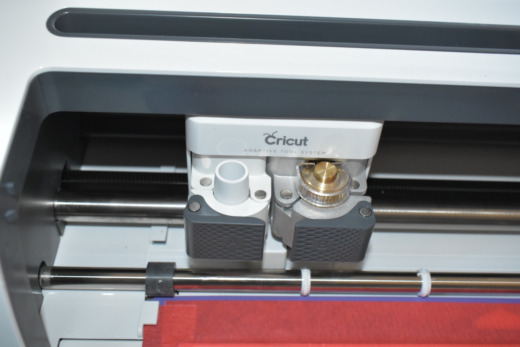 Cricut Maker - Smart Cutting Machine - with 10X Cutting Force, Cuts 300+ Materials, Create 3D Art, Home Decor & More, Bluetooth Connectivity, Compatible with iOS, Android, Windows & Mac, Champagne customer photo 2