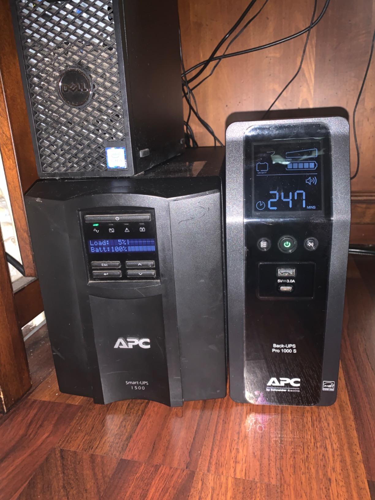 APC UPS 1000VA/600W Pure Sine Wave UPS for Computer, Electronics, BR1000MS customer photo 1