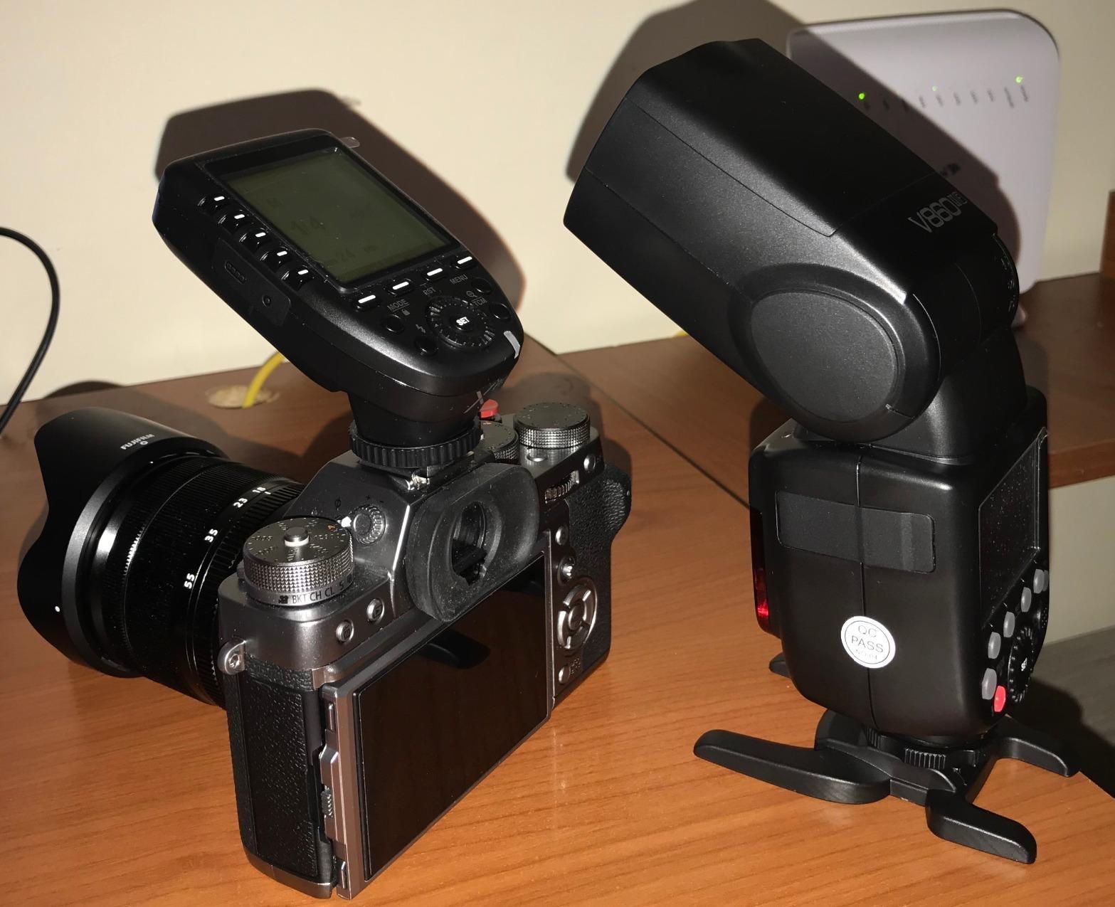 Godox XproF Xpro-F TTL Wireless Flash Trigger for Fujifilm, 2.4G X System customer photo 1