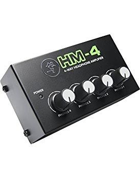 Mackie HM-4 Headphone Amplifier (4-Channel), Compact Splitter, Black customer photo 2