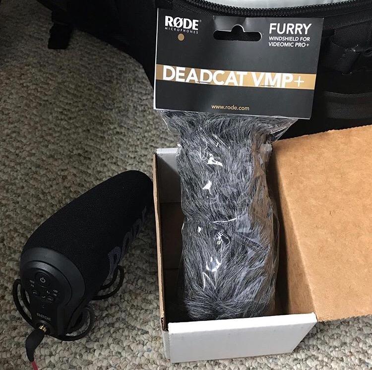 RØDE DeadCat VMP+ Windshield for VideoMic Pro+ Artificial Fur Wind Shield customer photo 2