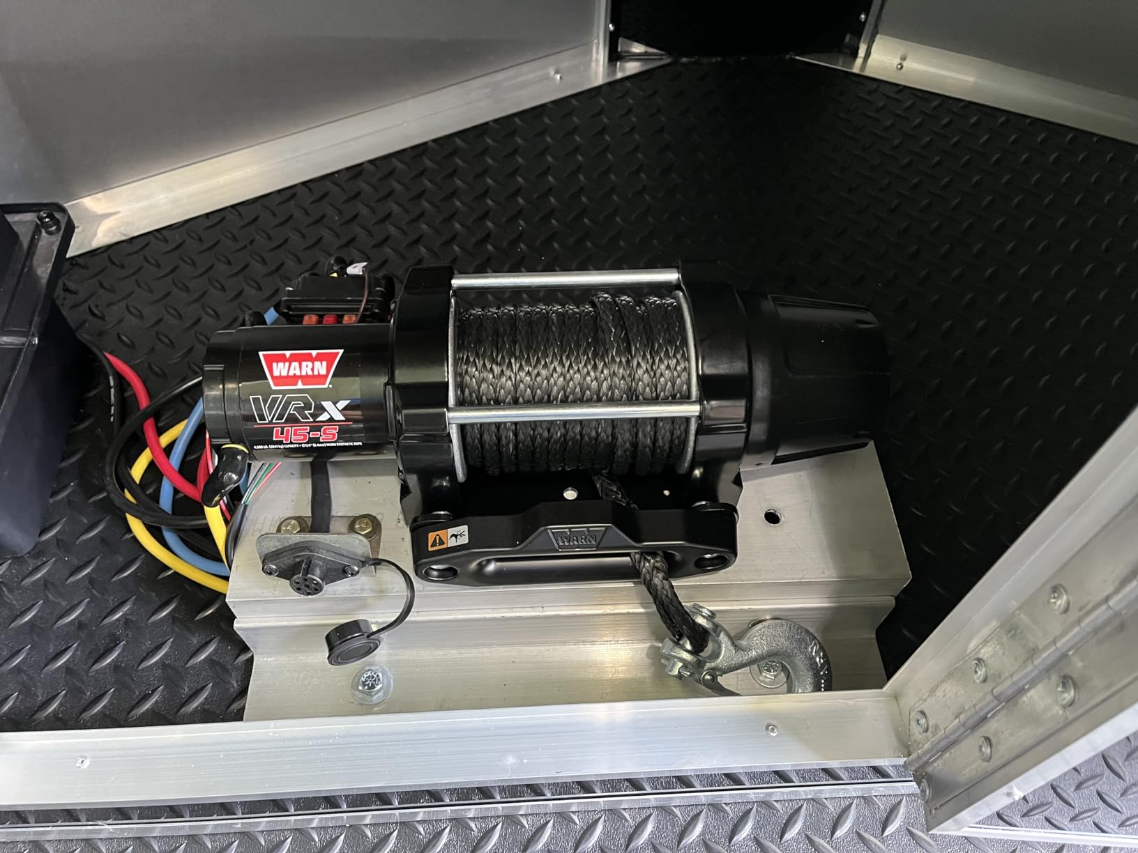 WARN VRX 45-S Powersport Winch for ATV& UTV with 4,500 lb Pulling Capacity customer photo 1