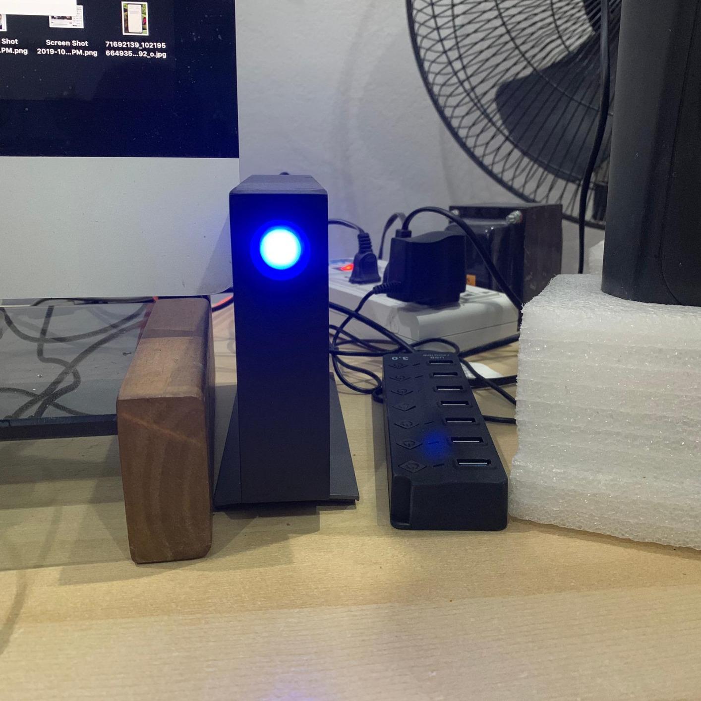 LaCie d2 Professional 10TB External Hard Drive Desktop HDD – USB-C USB 3.0 7200 RPM Enterprise Class Drives, 5 Year Warranty and Recovery Service (STHA10000800) customer photo 1