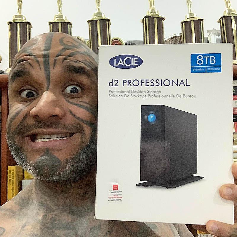 LaCie d2 Professional 10TB External Hard Drive Desktop HDD – USB-C USB 3.0 7200 RPM Enterprise Class Drives, 5 Year Warranty and Recovery Service (STHA10000800) customer photo 2