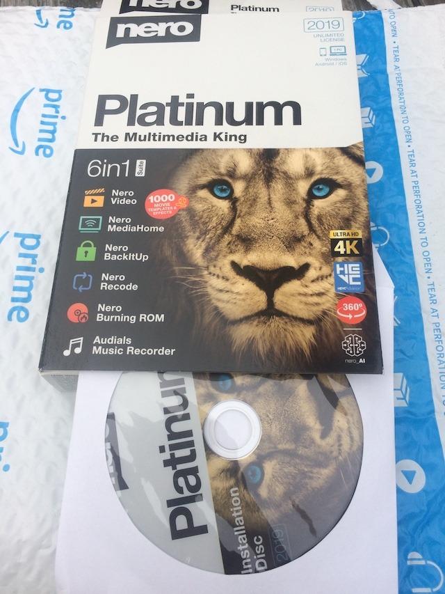 Nero Platinum 2019 | 6-in-1 Multimedia Suite | Video Editing, Burning, Backup, and More | Lifetime License | 1 PC | Windows 10/8/7 customer photo 1