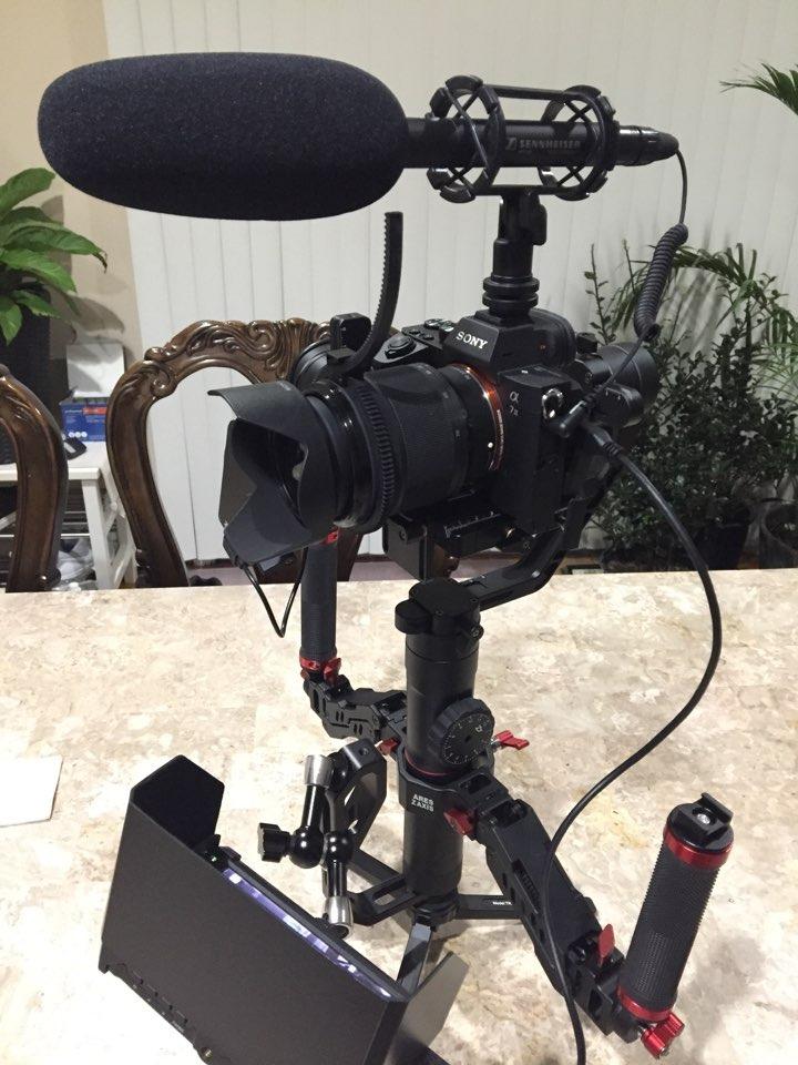 DIGITALFOTO Ares Z Axis Spring Gimbal Dual Handle,Damping Detachable Dual Grip Compatible with Crane 2, DJI RS2/RS3 Pro/RS4/RS 4 Pro/Mini/Ronin S/SC, FEIYU AK2000/4000, Moza Air 2 Axis Gimbal customer photo 2