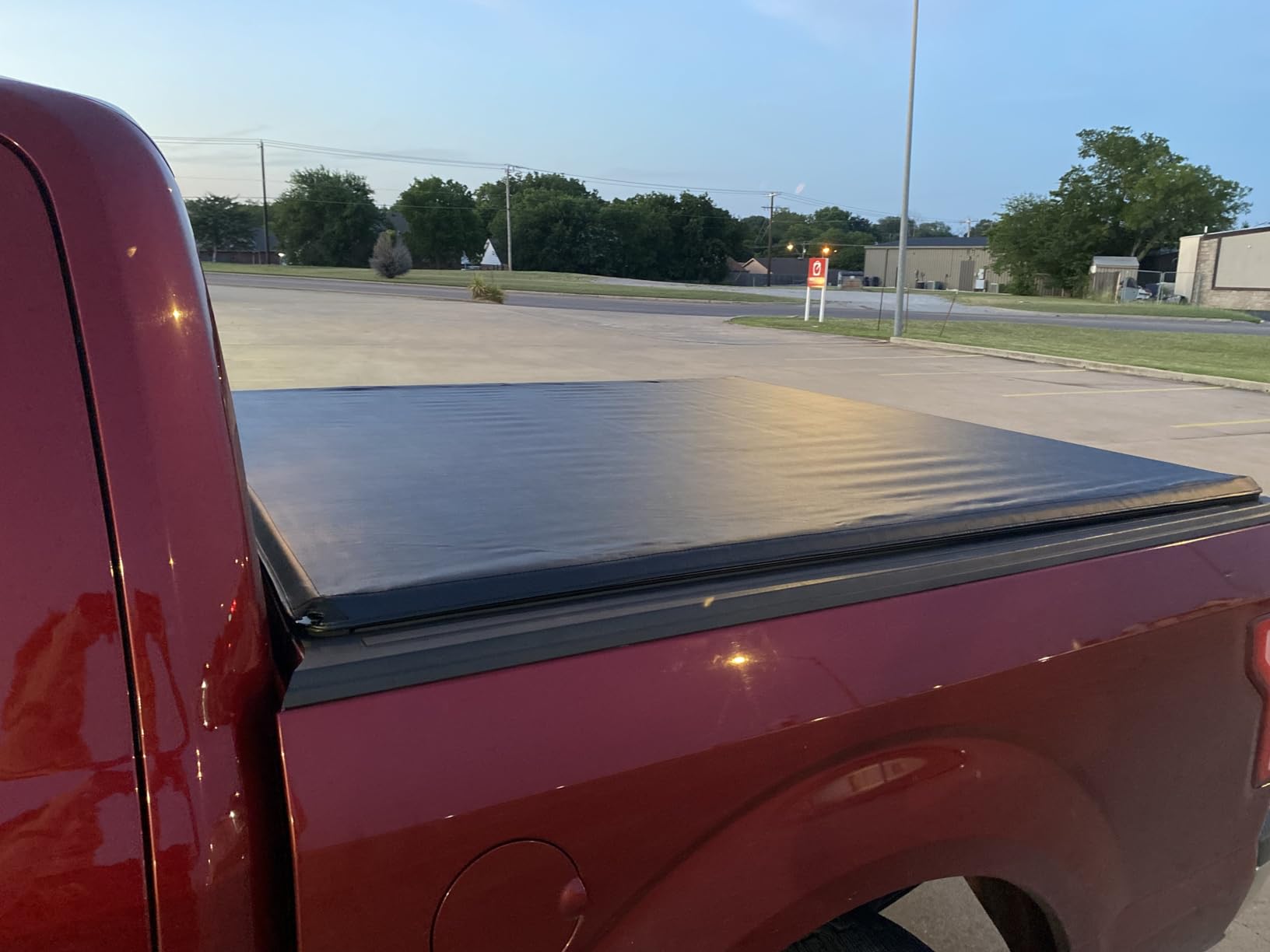DNA MOTORING Truck Bed Top Hard Solid Tri-Fold Tonneau Cover Compatible with 2015-2024 Ford F150 5.5 ft Bed, New Upgrade, TTC-HARD-015 customer photo 2