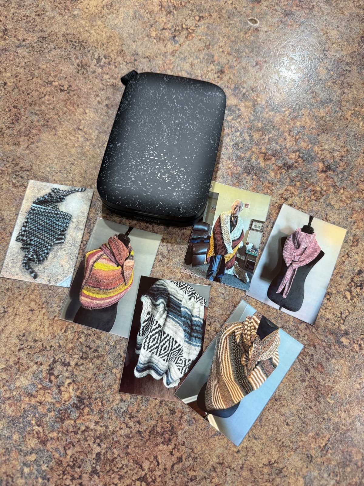 HP Sprocket 2x3 Instant Smartphone Photo Printer - Portable Color Wireless Mobile Printer - Zink Sticky-Back Photos - Print from Compatible iOS & Android Devices with Bluetooth w/Fun App - Purple customer photo 2