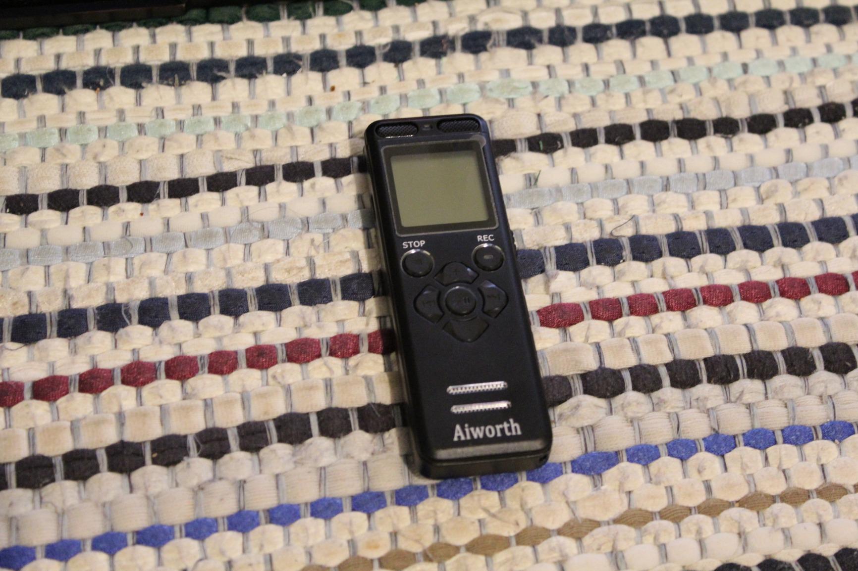 136GB Digital Voice Recorder Voice Activated Recorder for Lectures Meetings - aiworth 9860 Hours Sound Audio Recorder Dictaphone Recording Device with Playback,MP3 Player,Password,Variable Speed. customer photo 2
