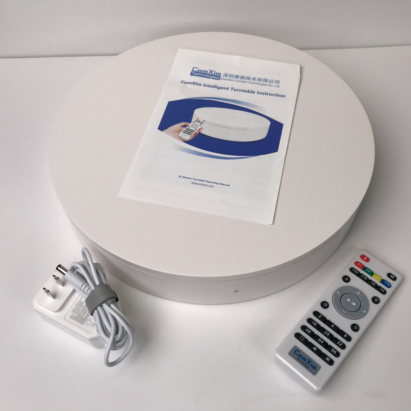 Remote Motorized Turntable Rotating Display Stand,Rotating Platform customer photo 1