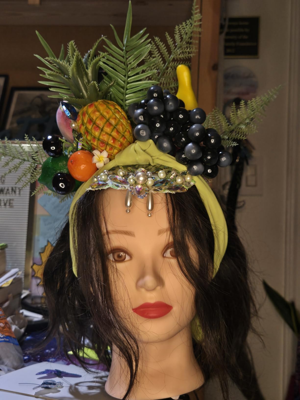 Lorigun Artificial Fruits Set for Decoration Fake Fruits Props,10 Kinds of Fruit (Total 12 Pcs) customer photo 2