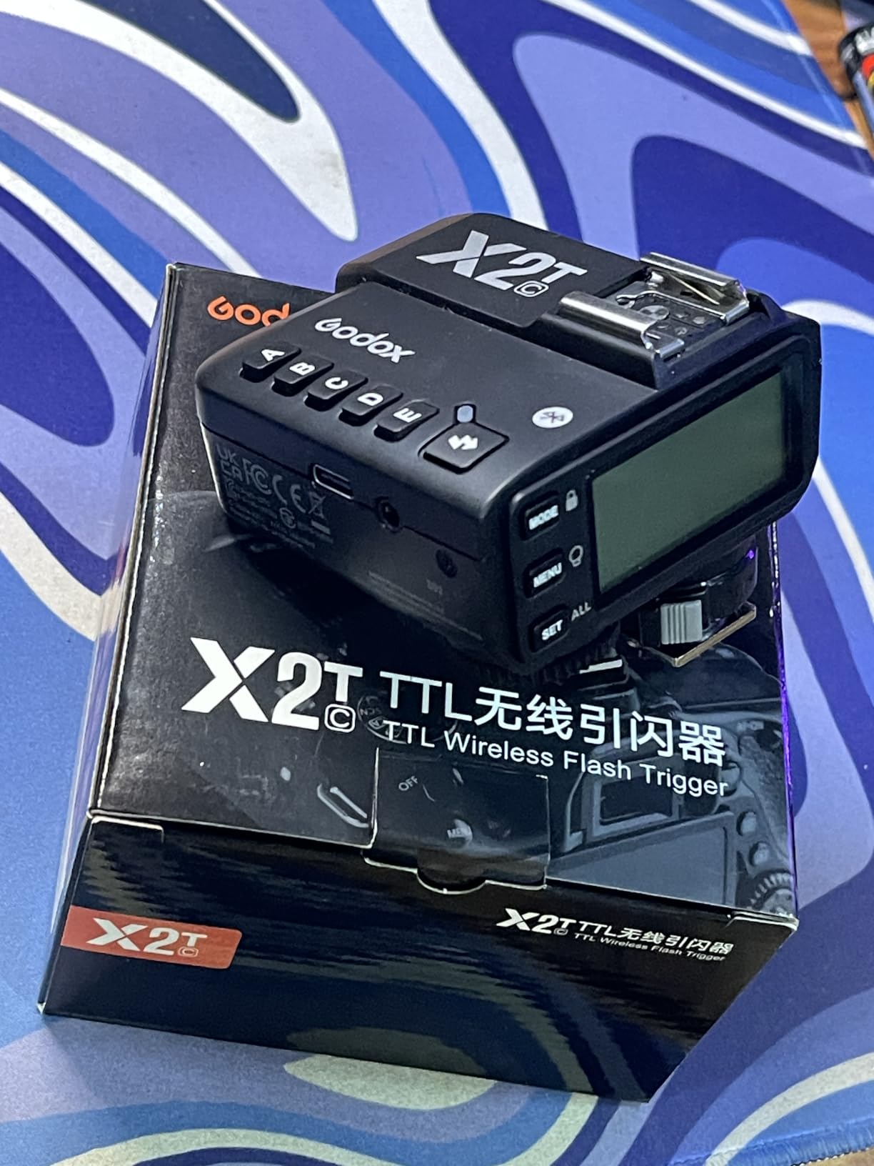 Godox X2T-C TTL Wireless Flash Trigger for Canon, 2.4G X System customer photo 1