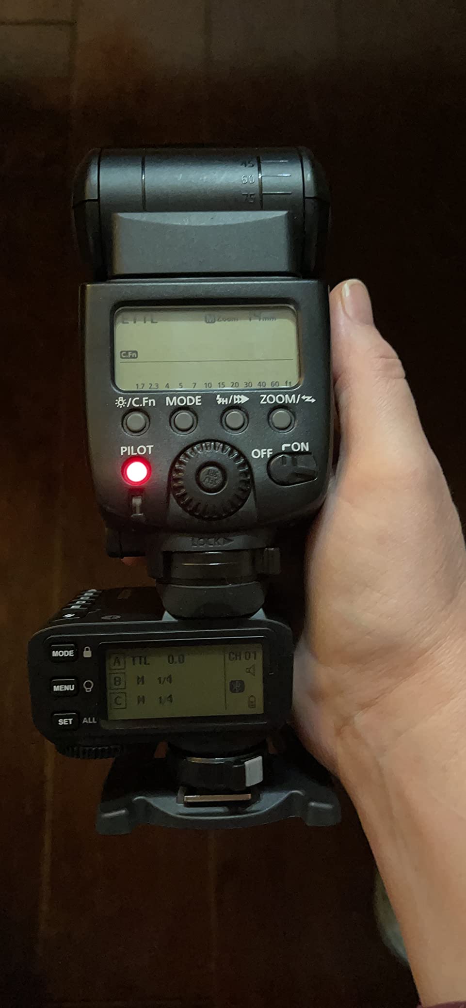 Godox X2T-C TTL Wireless Flash Trigger for Canon, 2.4G X System customer photo 2