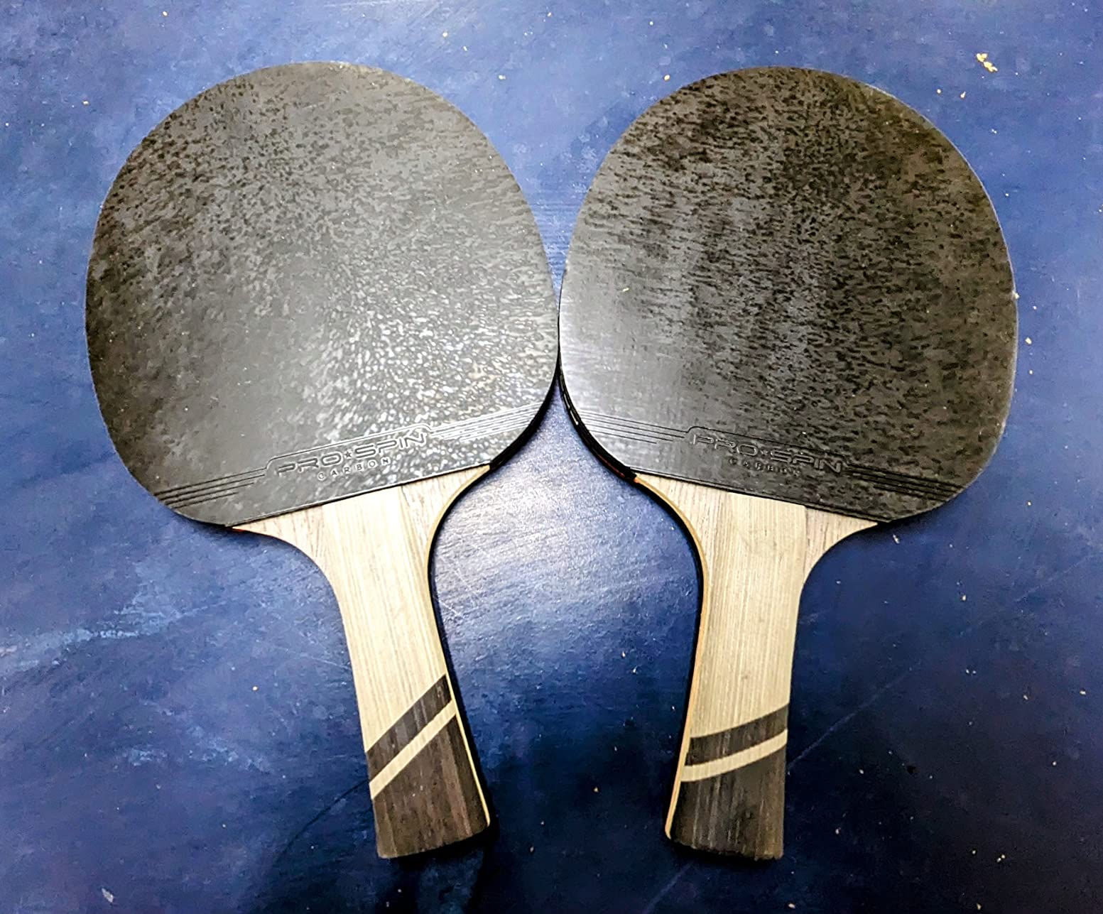 PRO-SPIN Ping Pong Paddles – ITTF Approved Professional Table Tennis Rackets with Carbon Fiber for Superior Control | 7-Ply Blade, Premium Rubber, 2.0mm Sponge customer photo 2
