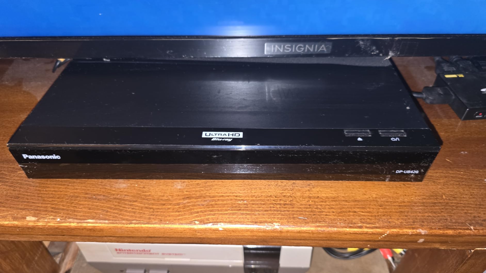 Panasonic UB420 Streaming 4K Blu Ray Player, Ultra HD Premium Video Playback with Hi-Res Audio, Voice Assist - DP-UB420-K Blu Ray DVD Player (Black) customer photo 2