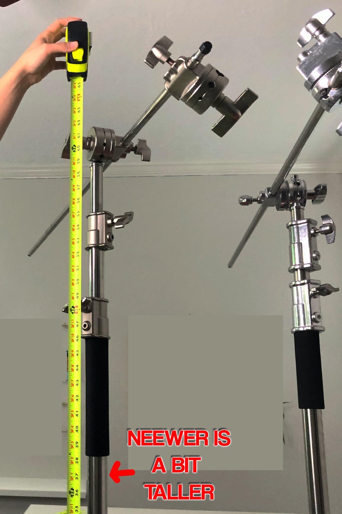 LOMTAP C Stand with Boom Arm, 10.8ft/330cm Heavy Duty Light Stand customer photo 1