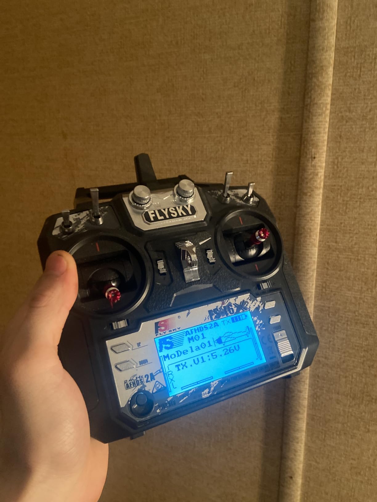 FLYSKY FS-i6X 6-10CH(Def.6) Transmitter and FS-iA6B Receiver for RC Models customer photo 1