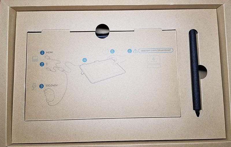 Wacom One HD Creative Pen Display, Drawing Tablet with Screen, 13.3