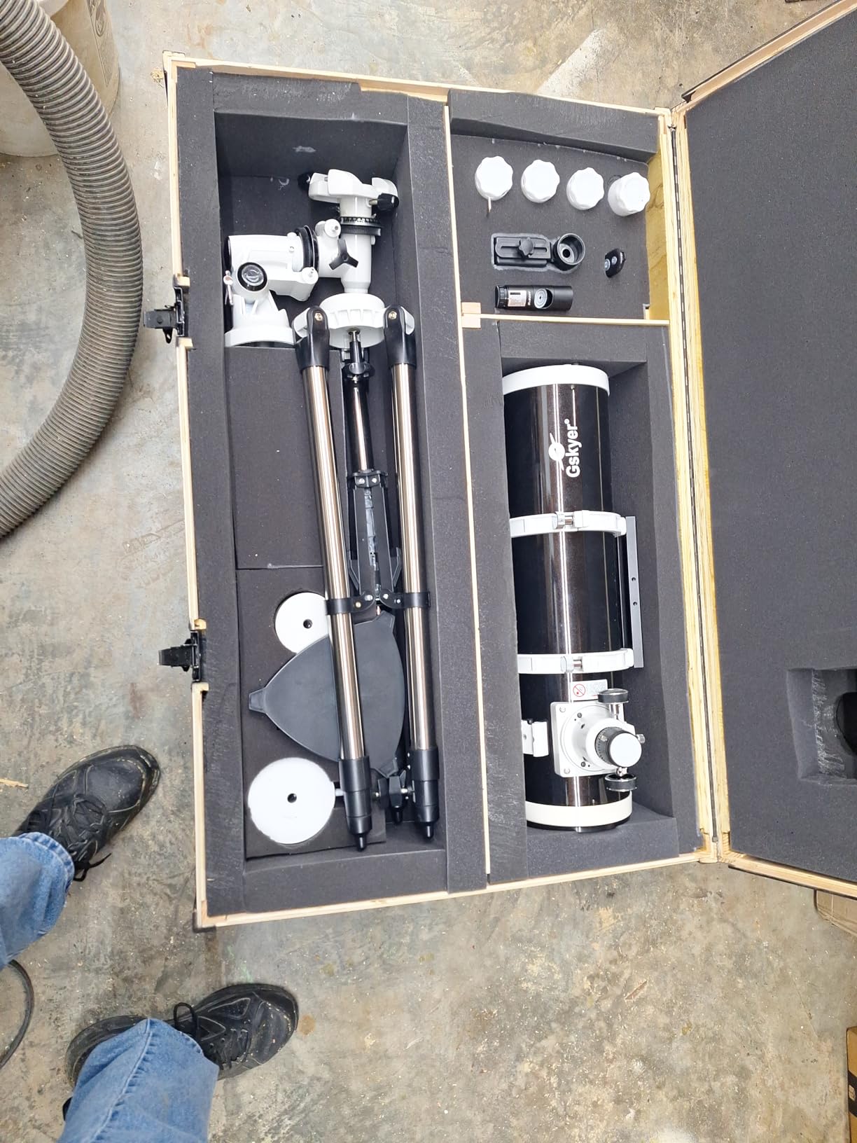 Gskyer 130EQ Professional Astronomical Reflector Telescope customer photo 2