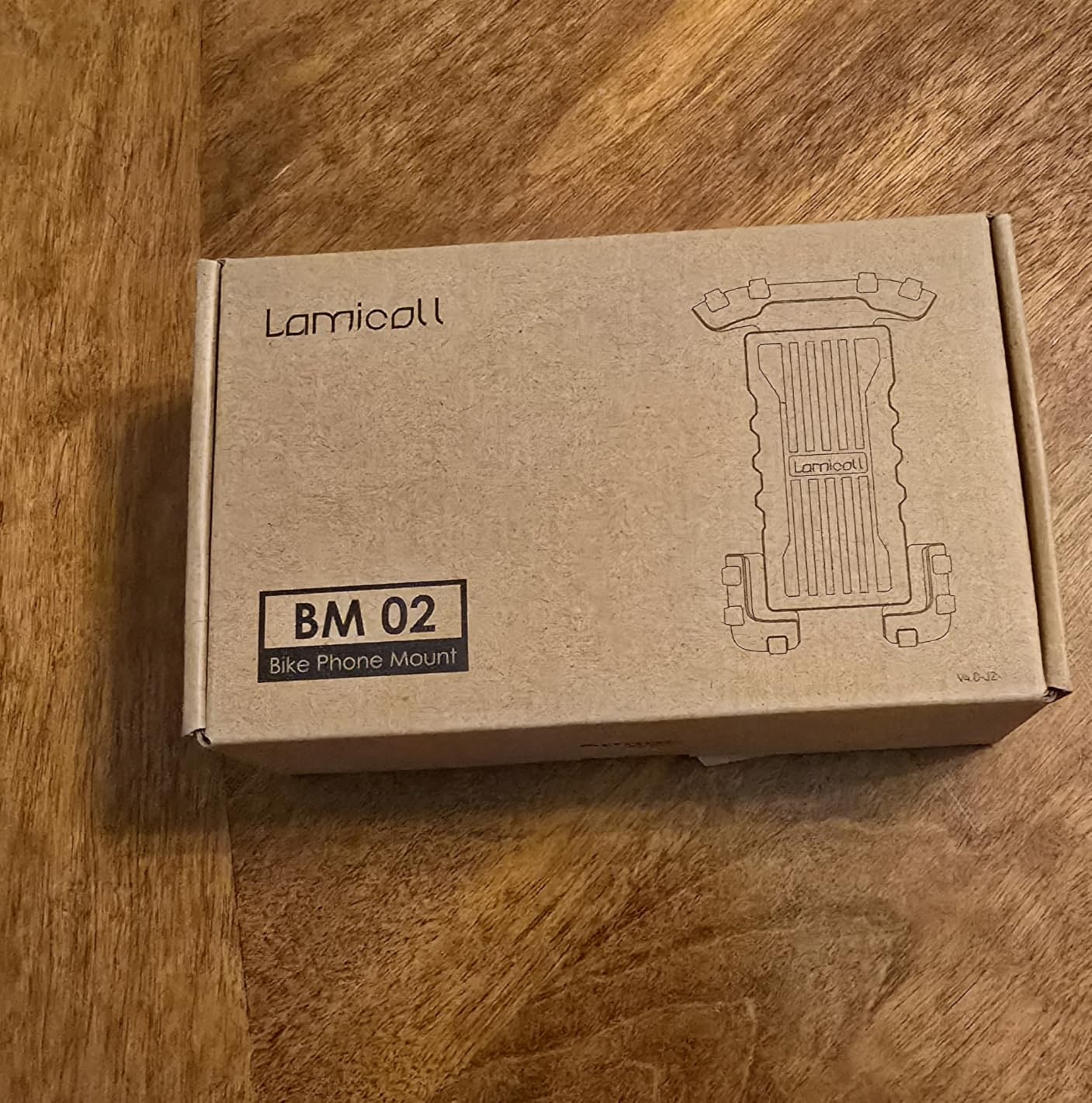 Lamicall Bike Phone Holder Motorcycle Mount - One-Hand Operation, Lockable customer photo 2