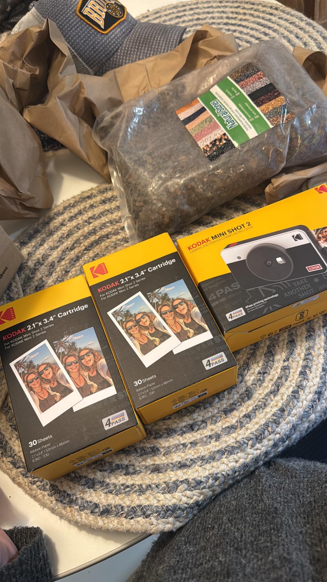 KODAK Mini Shot 2 Retro 2x3 Instant Camera, Photo Printer, 38 Sheet, Yellow customer photo 2