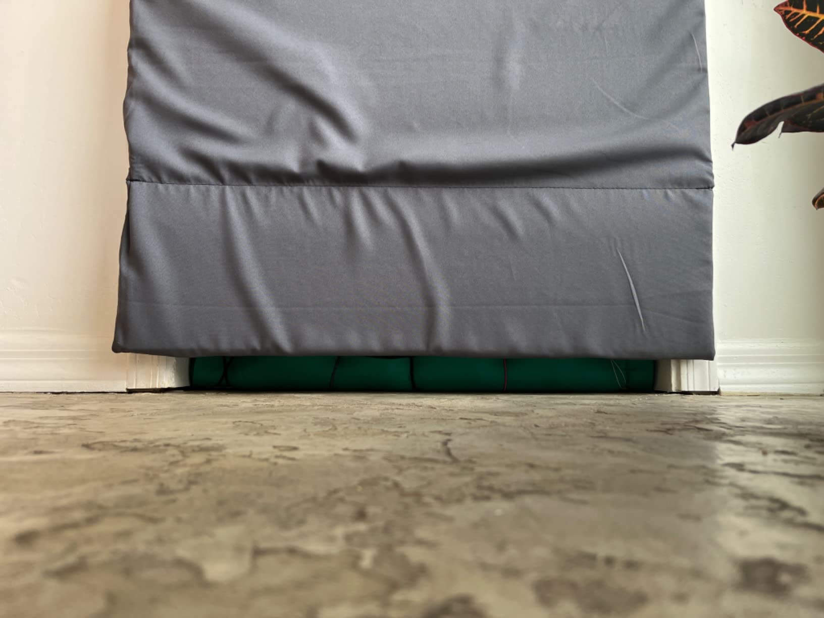 Audimute isolé Sound Barrier and Sound Absorption Sheet | MLV Sound Blocker - Block Sound | Soundproofing Sheet - Sound Blanket - Reduce Noise - Acoustic Foam Alternative | - (Bone) customer photo 2