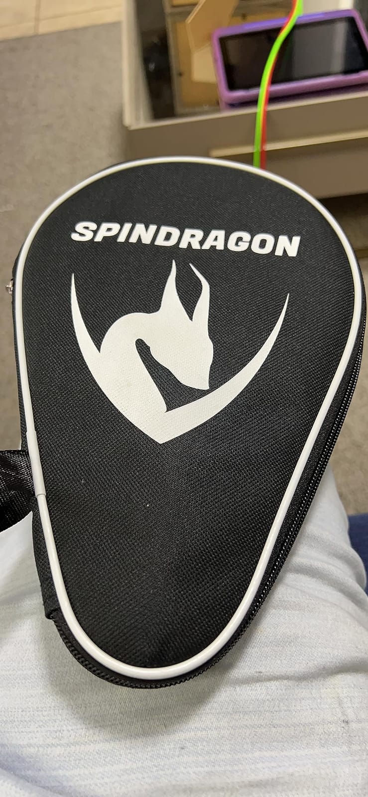 Apex Carbon Ping Pong Paddle with Protective Case & Carbon Fiber customer photo 2