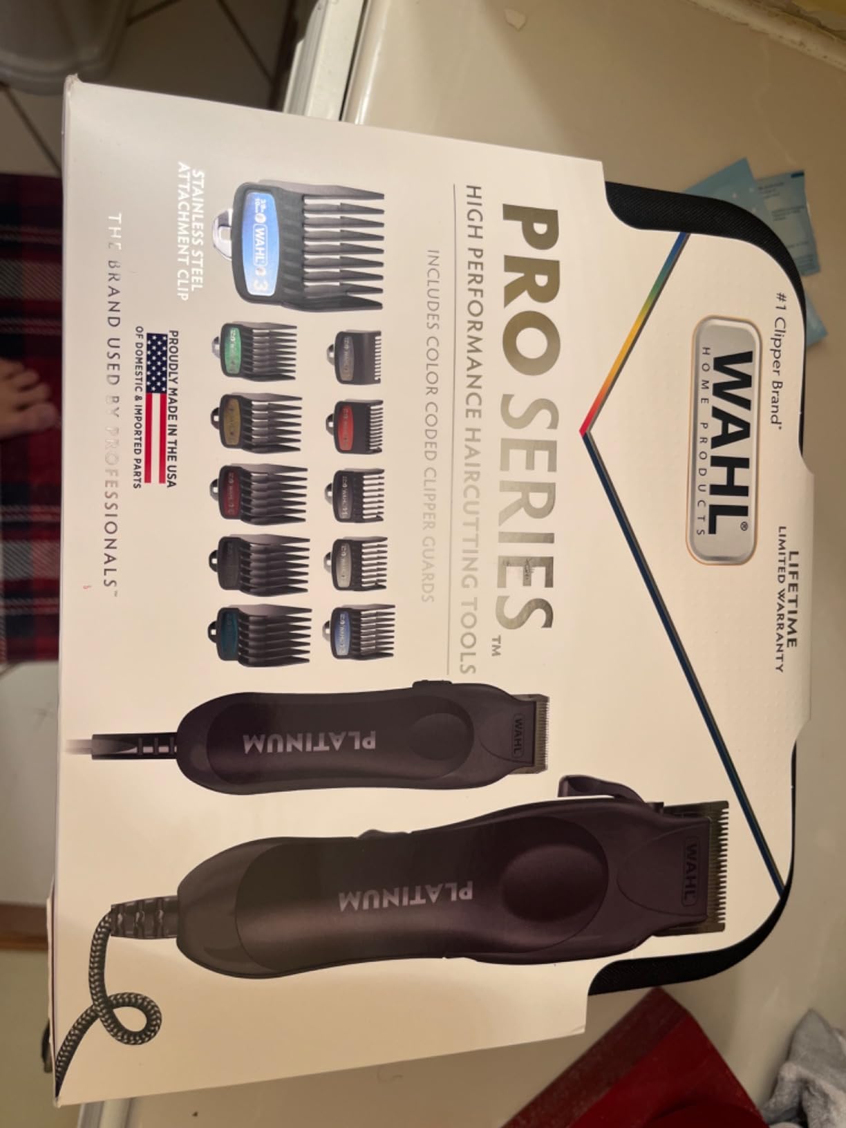 Wahl USA Pro Series Platinum Corded Hair Clipper & Corded Trimmer Kit customer photo 1