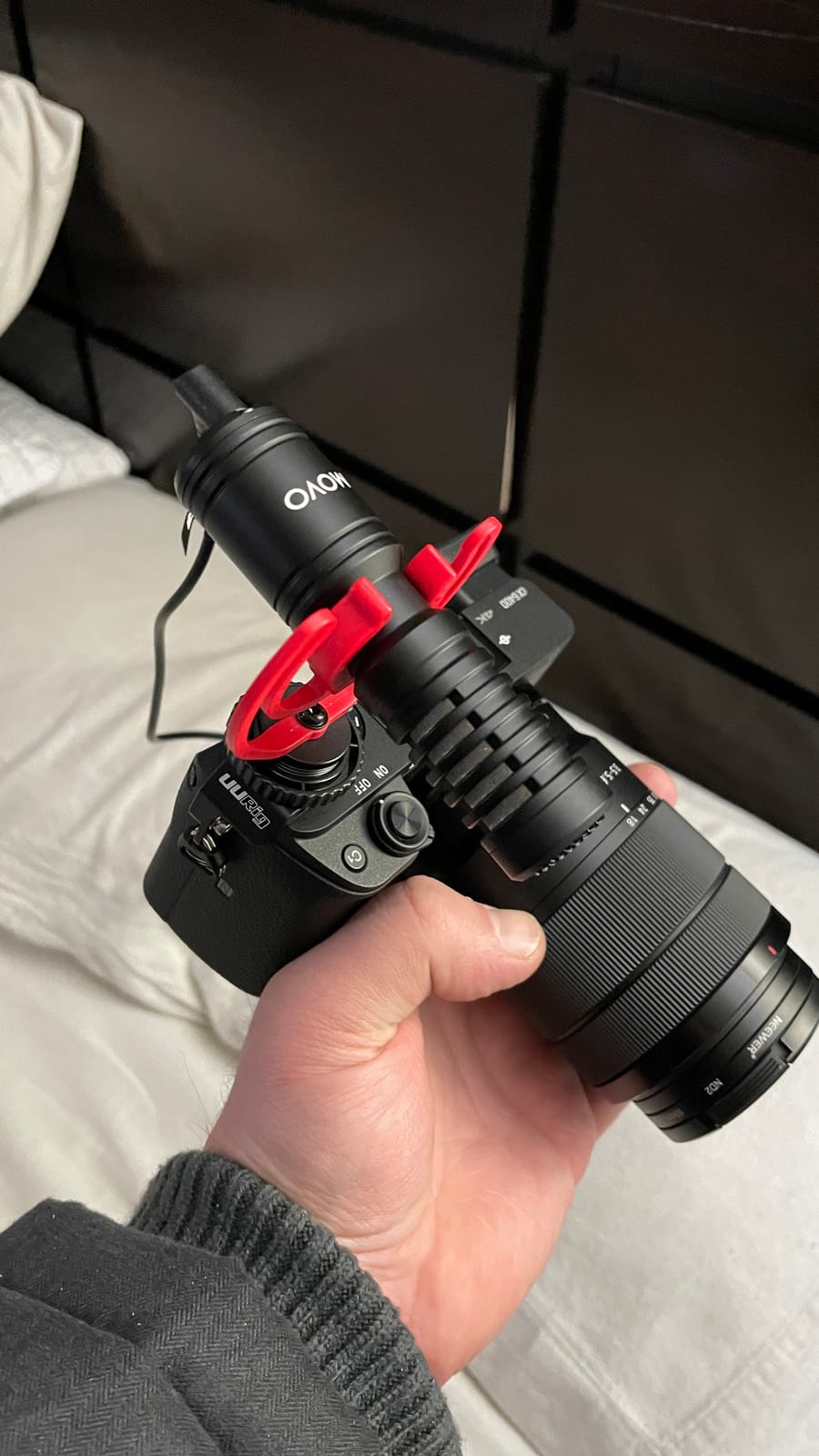 Movo VXR10-PRO Professional Video Microphone for Camera with Rycote Lyre Shock Mount - Shotgun Mic Compatible with DSLR Cameras and iPhone, Android Smartphones customer photo 1