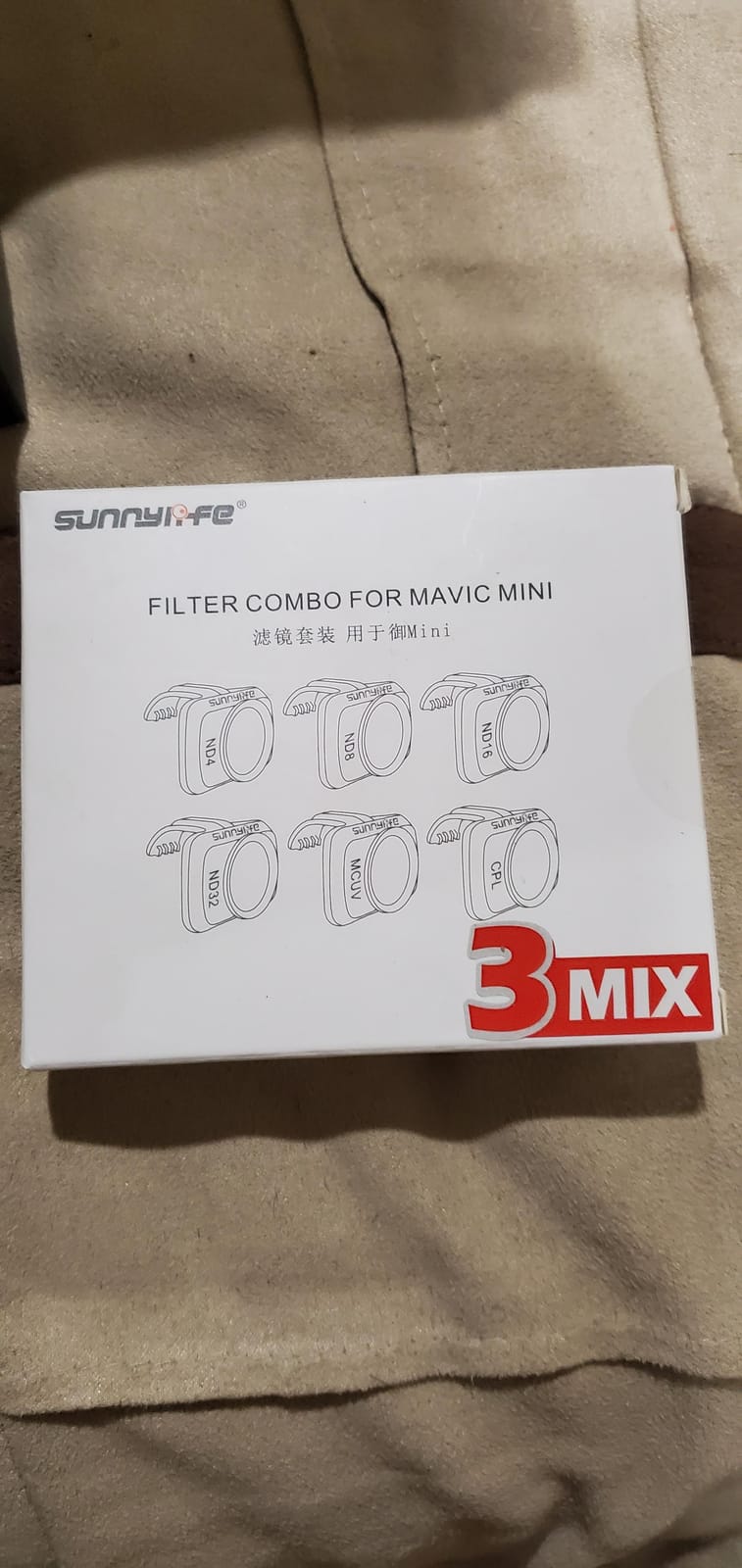 GLOBACT 3PCS Lens Filter for DJI Mini 4K/Mavic/SE/2/2 SE (CPL/ND8/ND16) customer photo 2