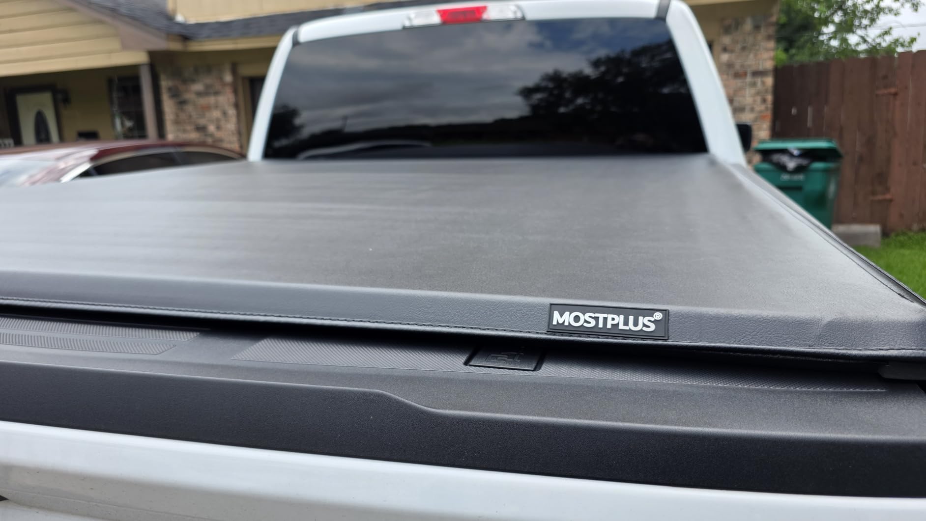 MOSTPLUS 5.5FT Roll-Up Soft Vinyl Truck Bed Tonneau Cover Compatible for Ford F150 F-150 2009-2025 2026 Short Bed On Top (67Inch) customer photo 1