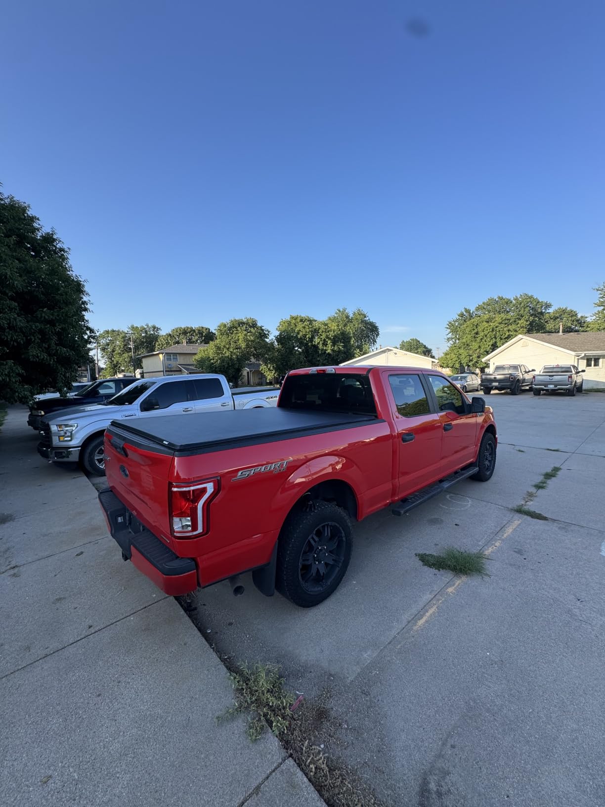 MOSTPLUS 5.5FT Roll-Up Soft Vinyl Truck Bed Tonneau Cover Compatible for Ford F150 F-150 2009-2025 2026 Short Bed On Top (67Inch) customer photo 2