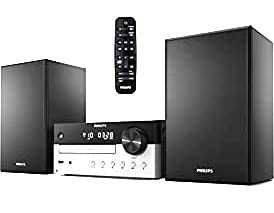 Philips Bluetooth Stereo System for Home with CD Player, Bluetooth 5.4 & Auracast, Upgraded 80W Stereo Sound, MP3, USB, Audio in, FM Radio, Bass Reflex Speaker, Remote Control Included customer photo 1