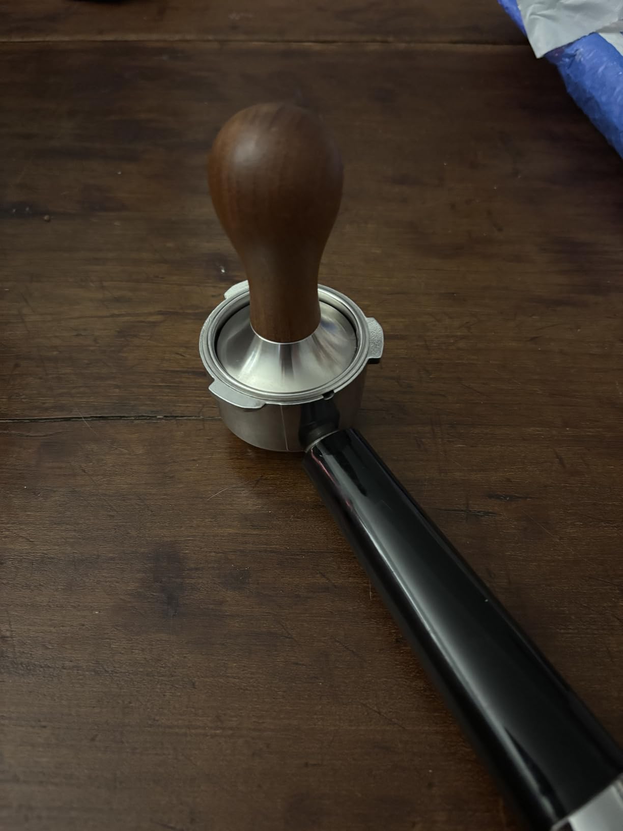 KYONANO 51mm Espresso Coffee Tamper with 304 Stainless Steel Ripple Base customer photo 1