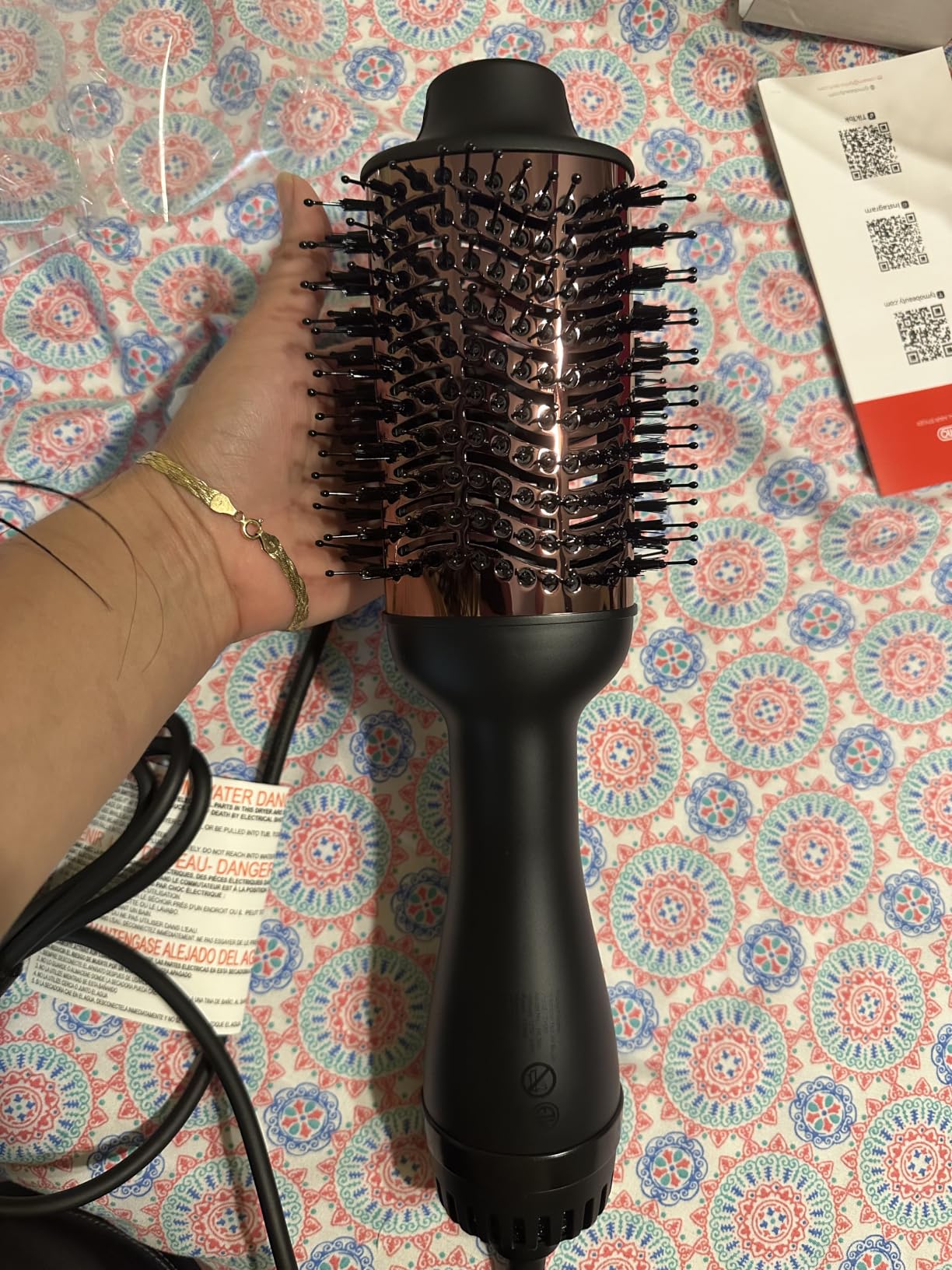TYMO Hair Dryer Brush Blow Dryer Brush in One, 4 in 1 Hairdryer and Styler customer photo 2