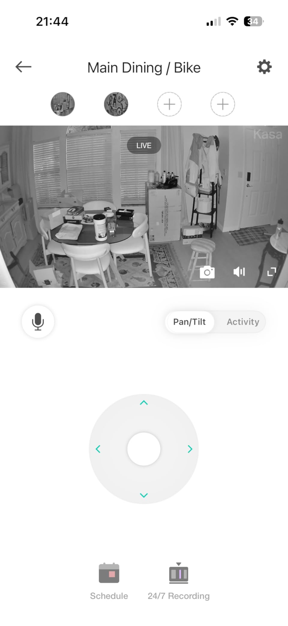 Kasa 2K+ Indoor Pan/Tilt Wired Security Camera, Baby & Pet Monitor, KC410S customer photo 2