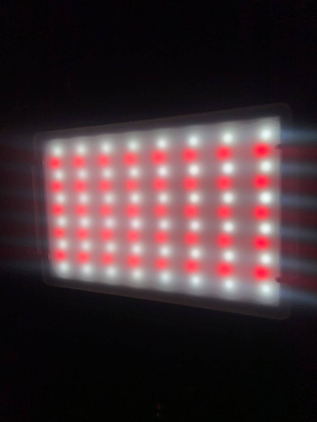 2 Packs RGB LED Video Light with Tripod Stand/White Filters customer photo 2