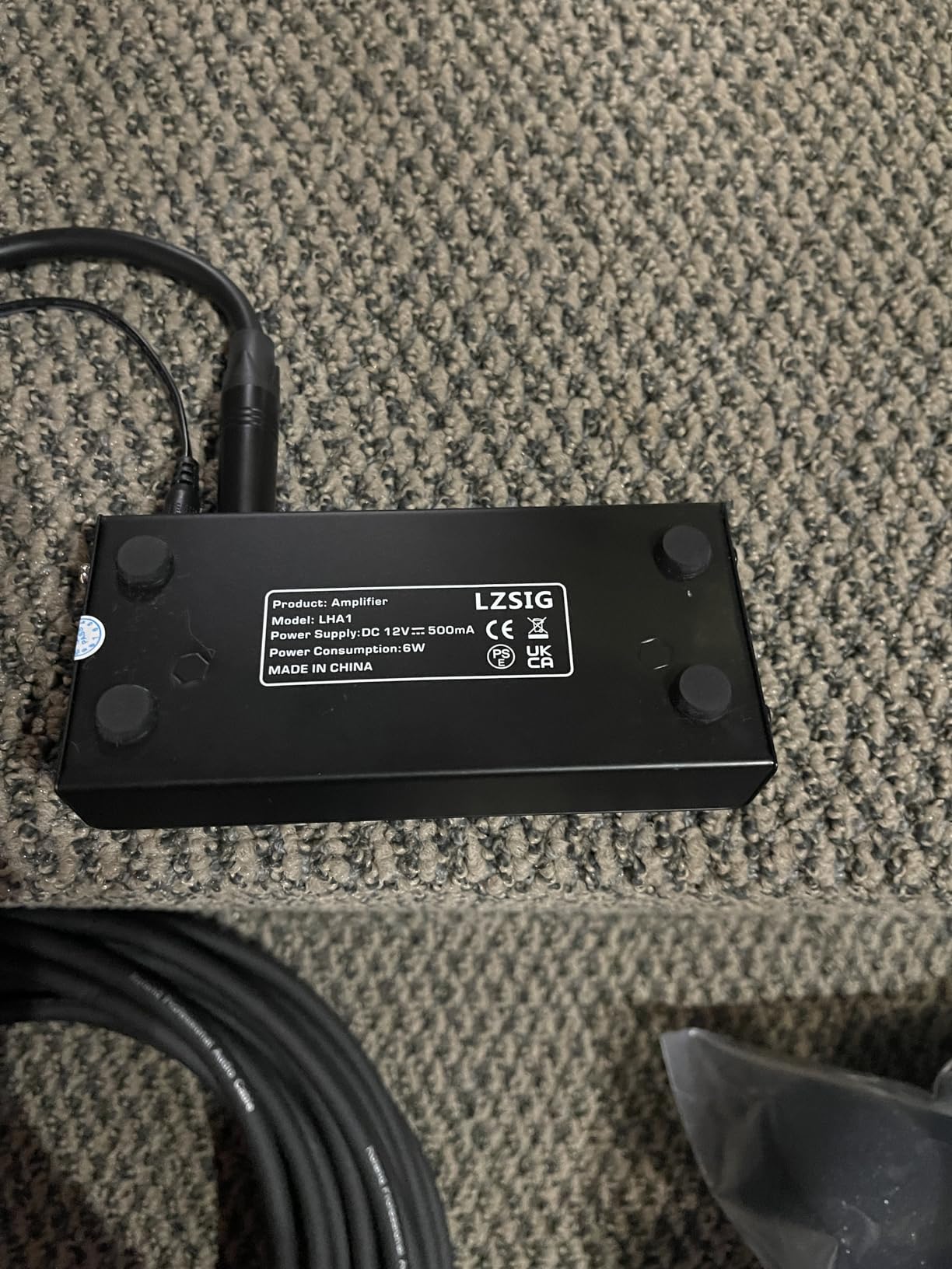 LZSIG Headphone Amplifier with Bass Boost, 4 Channel, 1‑IN 4 OUT, 12V customer photo 2