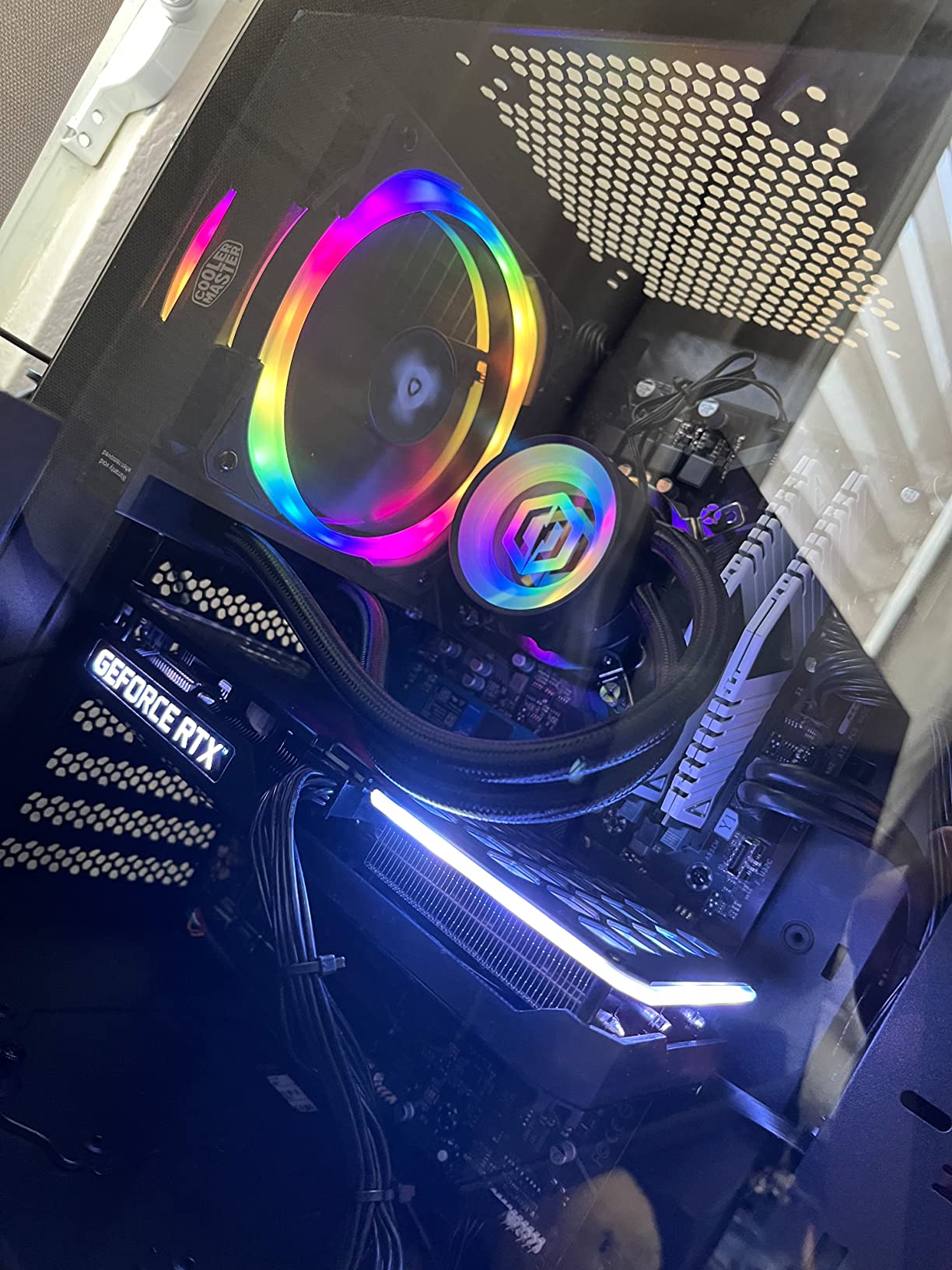 CYBERPOWERPC Gamer Xtreme VR Gaming PC, Intel Core i5-11600KF 3.9GHz, 16GB DDR4, GeForce RTX 3060 12GB, 500GB NVMe SSD, 1TB HDD, WiFi Ready & Win 11 Home (GXiVR8480A10) customer photo 2